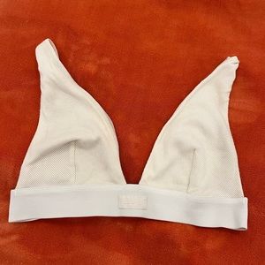 Skims cotton ribbed bralette